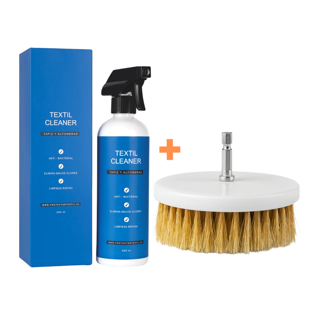 Textil Cleaner + Cepillo Taladro